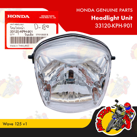 33120-KPH-901 | Headlight Unit | Genuine Honda parts | Wave 125 v1