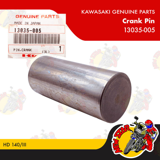 13035-005 | Crank Pin | Genuine Kawasaki parts | HD 140/III