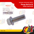 96001-06016-00 | Flange Bolt 6x16 | Genuine Honda parts | Click 125i