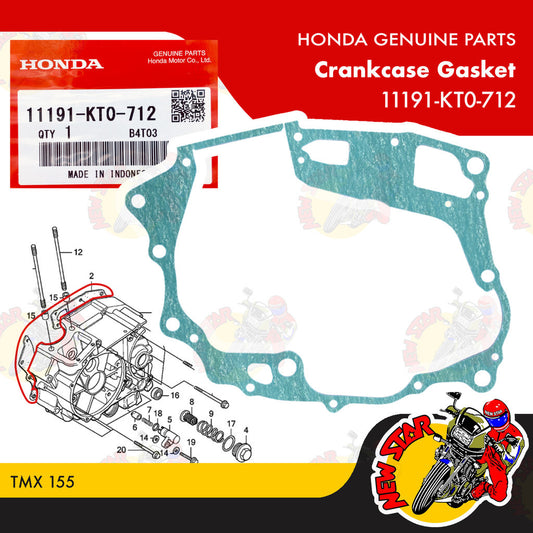 11191-KT0-712 | Crankcase Gasket | Genuine Honda parts | TMX 155
