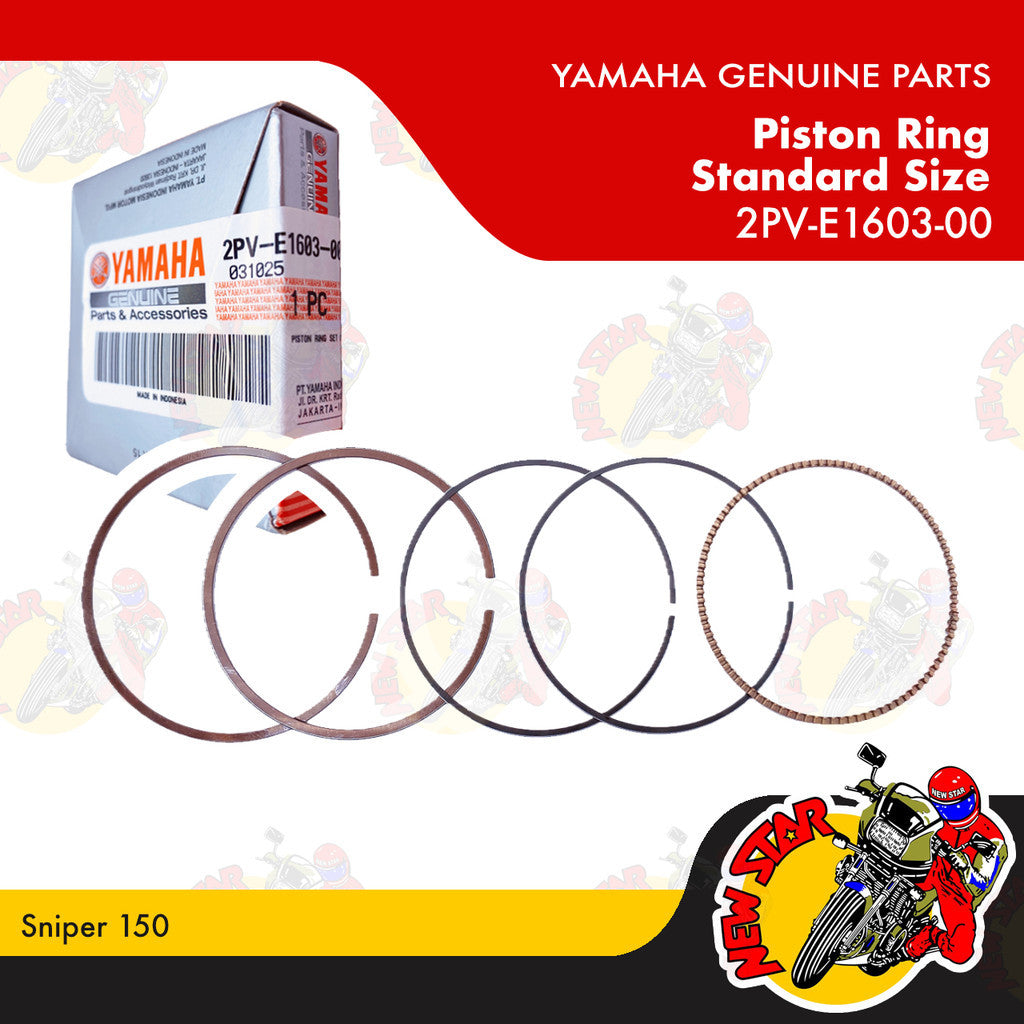 2PV-E1603-00 | Piston Ring Standard Size | Genuine Yamaha parts | Sniper 150
