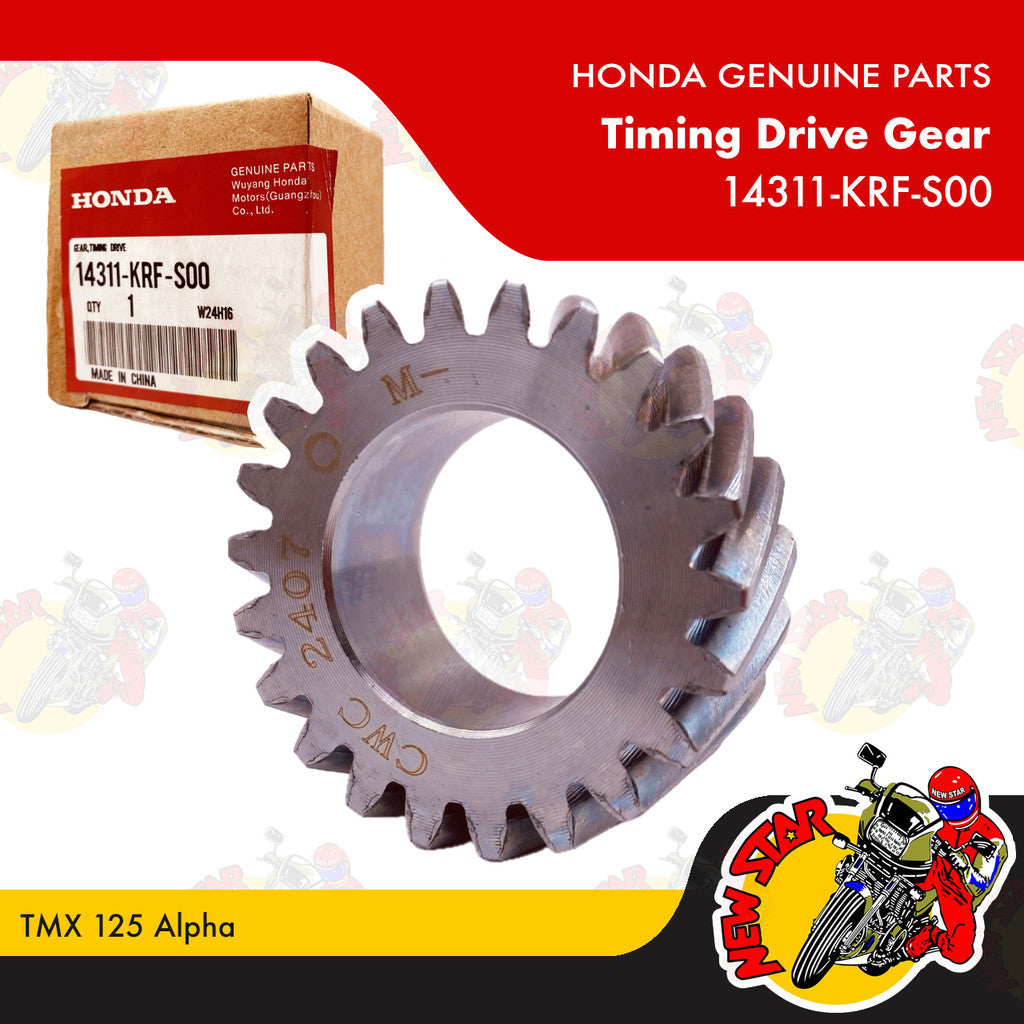 14311-KRF-S00 | Timing Drive Gear | Genuine Honda parts | TMX 125 Alpha
