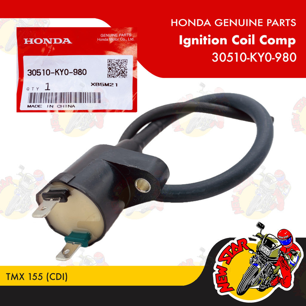 30510-KY0-980 | Ignition Coil Comp | Genuine Honda parts | TMX 155 (CDI)
