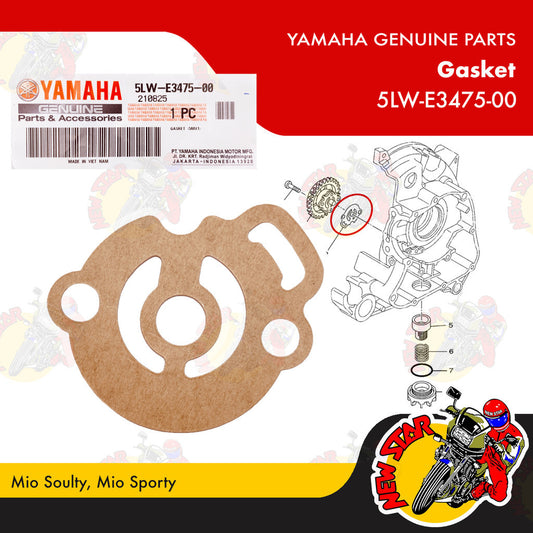 5LW-E3475-00 | Gasket | Genuine Yamaha parts | Mio Soulty Mio Sporty