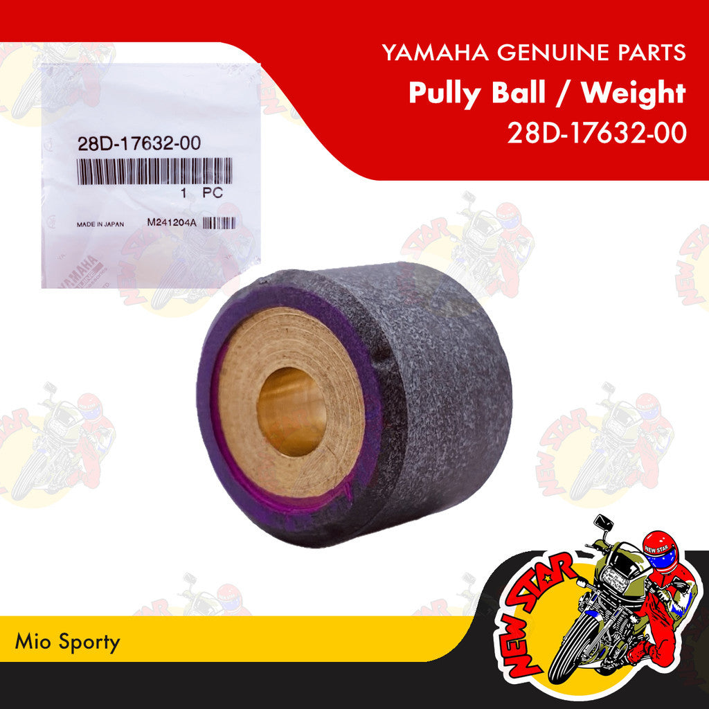28D-17632-00 | Pully Ball / Weight | Genuine Yamaha parts | Mio Sporty