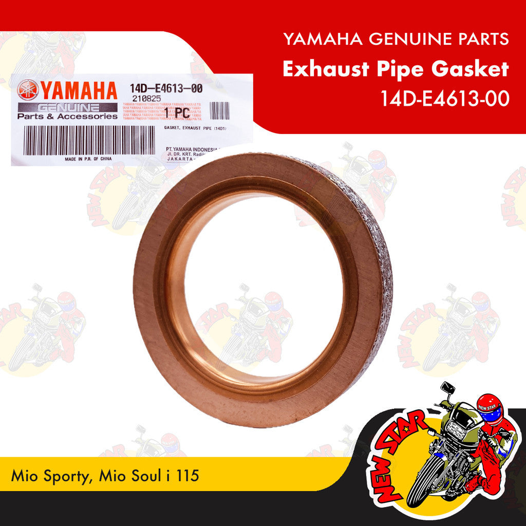 14D-E4613-00 | Exhaust Pipe Gasket | Genuine Yamaha parts | Mio Sporty Mio Soul i 115