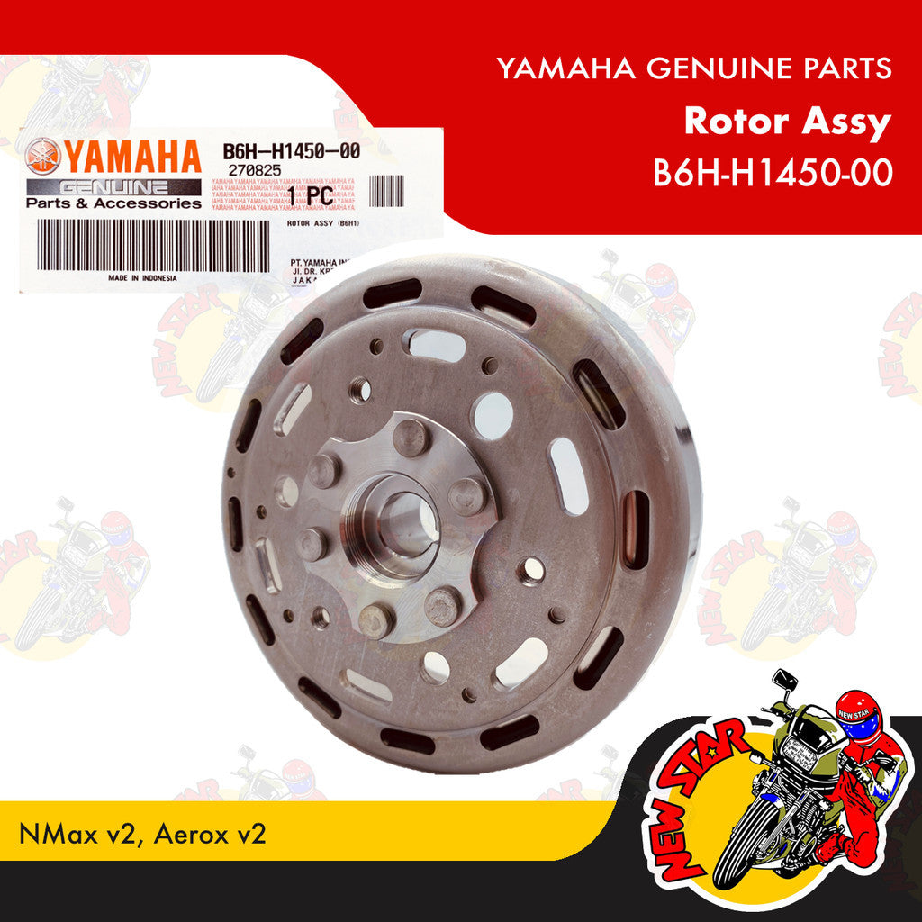 B6H-H1450-00 | Rotor Assy | Genuine Yamaha parts | NMax v2 Aerox v2
