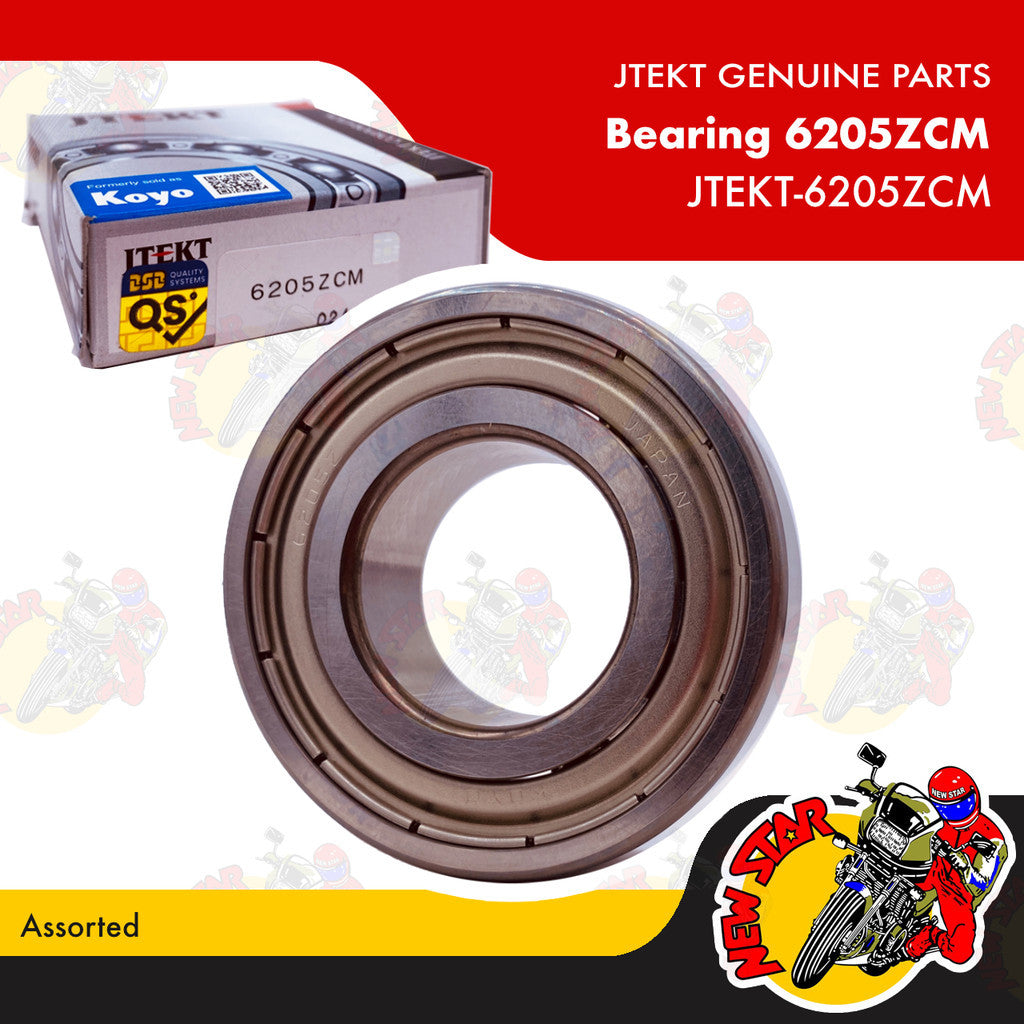 JTEKT-6205ZCM | Bearing 6205ZCM | Genuine JTEKT (formerly Koyo) parts | Assorted