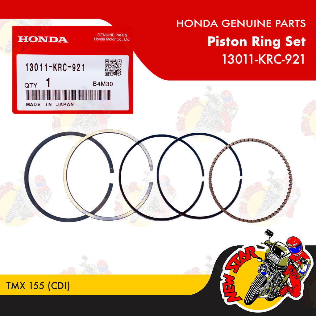 13011-KRC-921 | Piston Ring Set | Genuine Honda parts | TMX 155 (CDI)