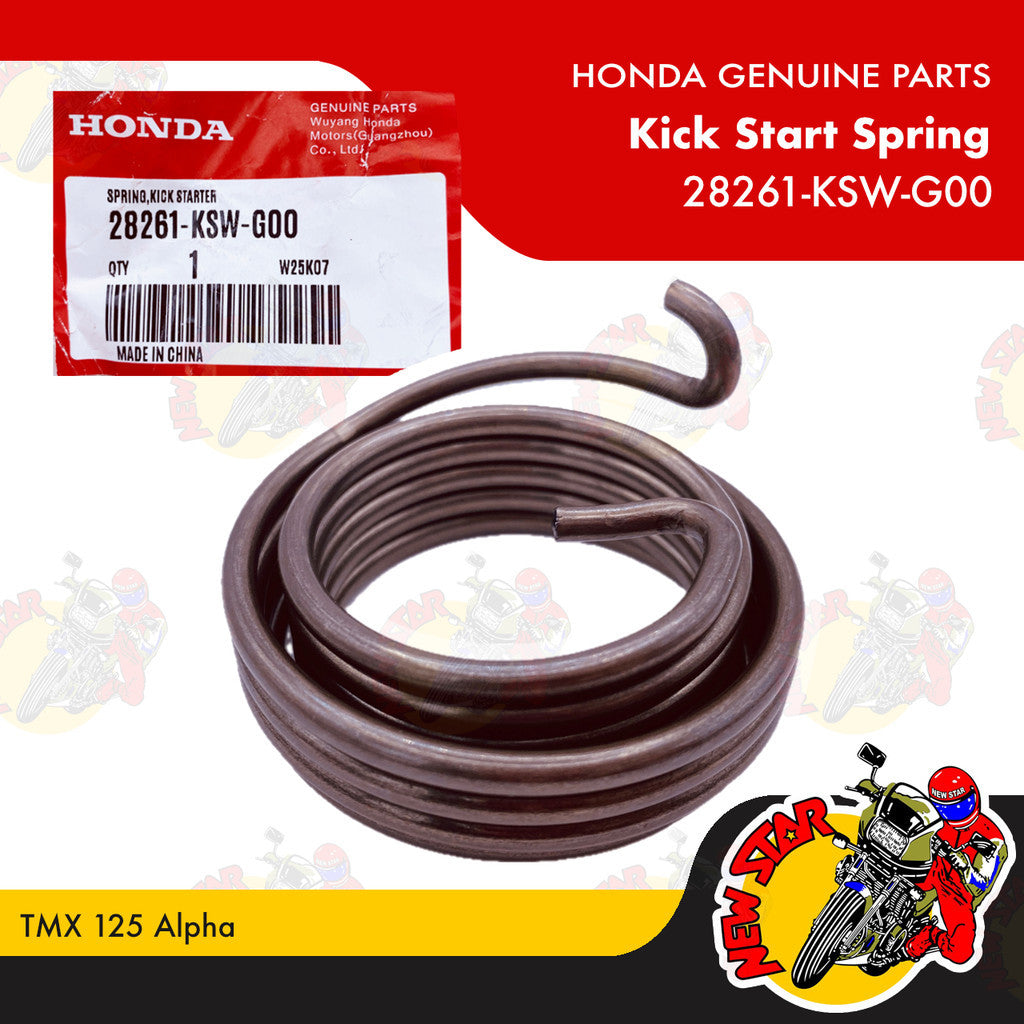 28261-KSW-G00 | Kick Start Spring | Genuine Honda parts | TMX 125 Alpha