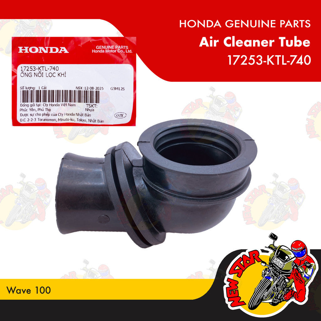 17253-KTL-740 | Air Cleaner Tube | Genuine Honda parts | Wave 100