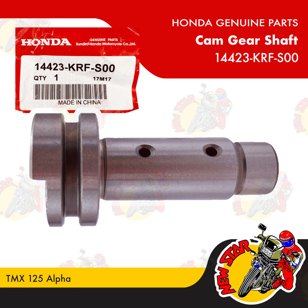 14423-KRF-S00 | Cam Gear Shaft | Genuine Honda parts | TMX 125 Alpha