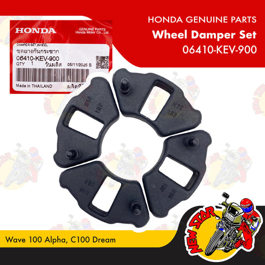 06410-KEV-900 | Wheel Damper Set | Genuine Honda parts | Wave 100 Alpha C100 Dream