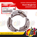 22535-K16-A40 | Clutch Weight Set | Genuine Honda parts | Beat Fi v2 (Combi Brake)