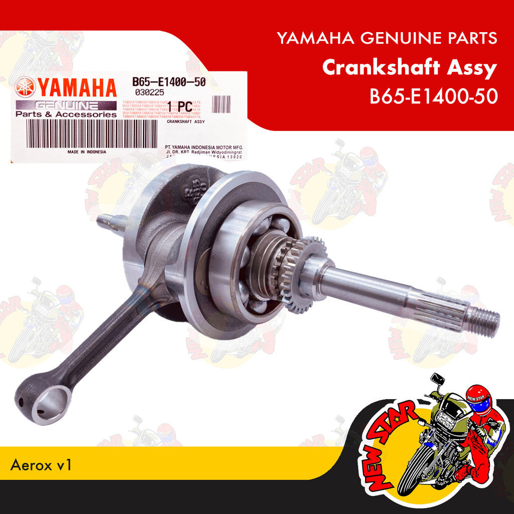 B65-E1400-50 | Crankshaft Assy | Genuine Yamaha parts | Aerox v1