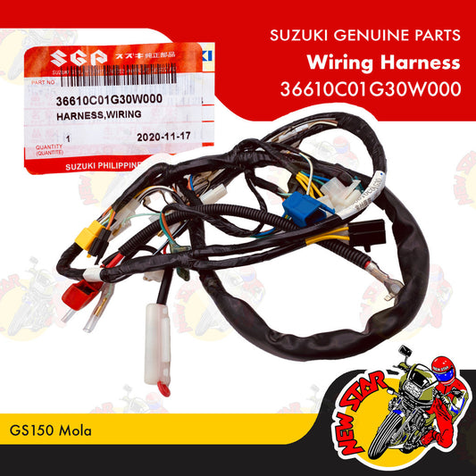 36610C01G30W000 | Wiring Harness | Genuine Suzuki parts | GS150 Mola