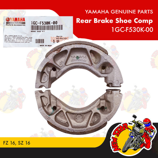 1GC-F530K-00 | Rear Brake Shoe Comp | Genuine Yamaha parts | FZ 16 SZ 16