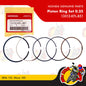 13012-KFL-851 | Piston Ring Set 0.25 | Genuine Honda parts | XRM 110 Wave 100