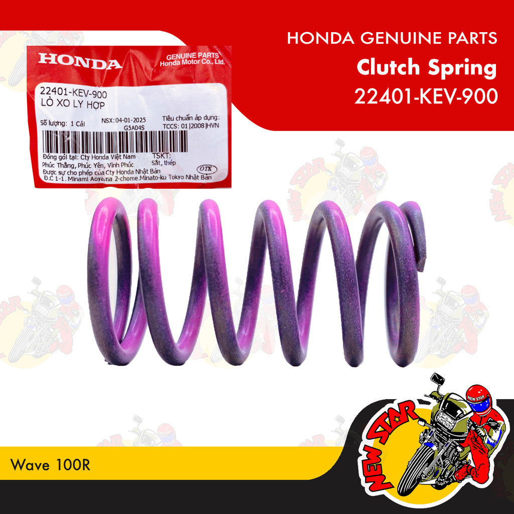 22401-KEV-900 | Clutch Spring | Genuine Honda parts | Wave 100R