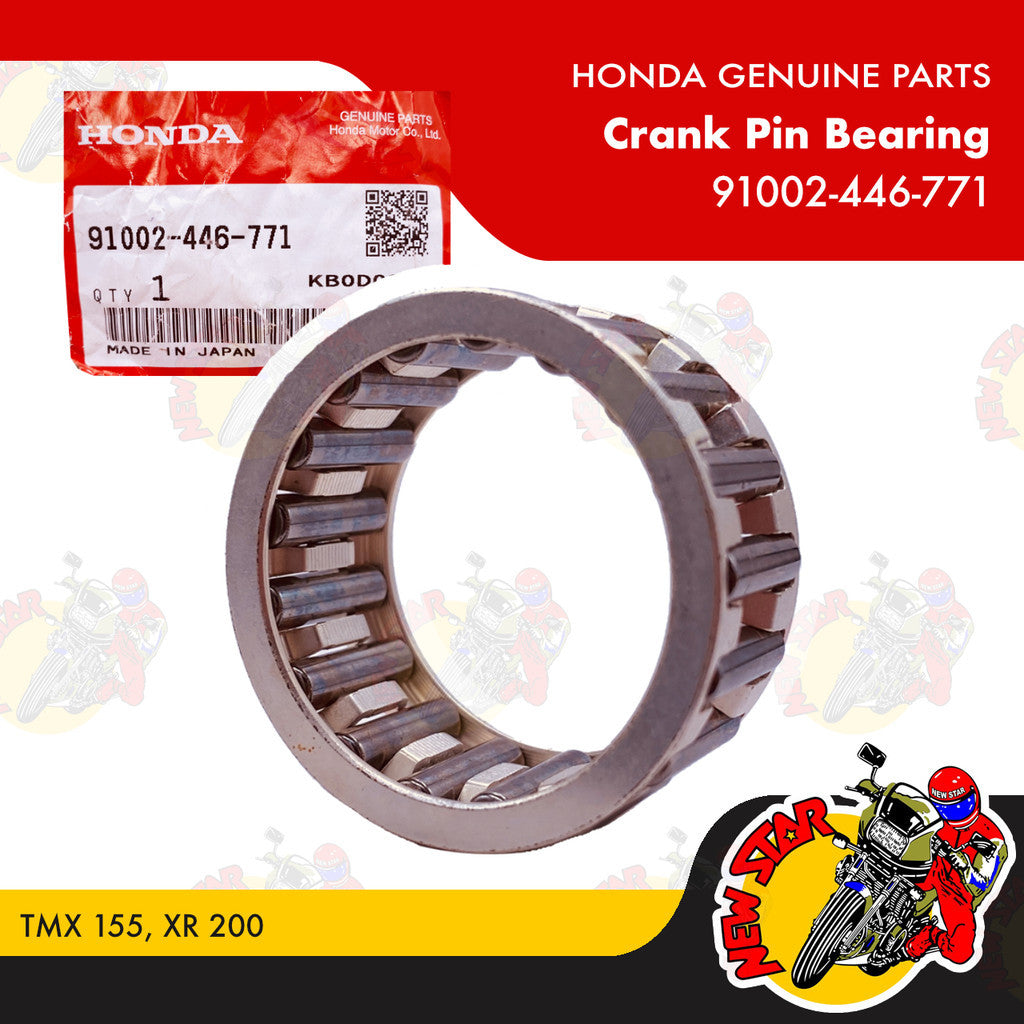 91002-446-771 | Crank Pin Bearing | Genuine Honda parts | TMX 155 XR 200