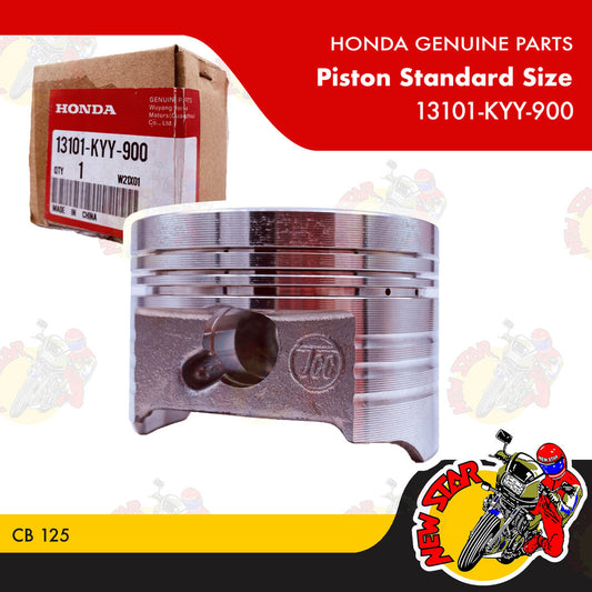 13101-KYY-900 | Piston Standard Size | Genuine Honda parts | CB 125