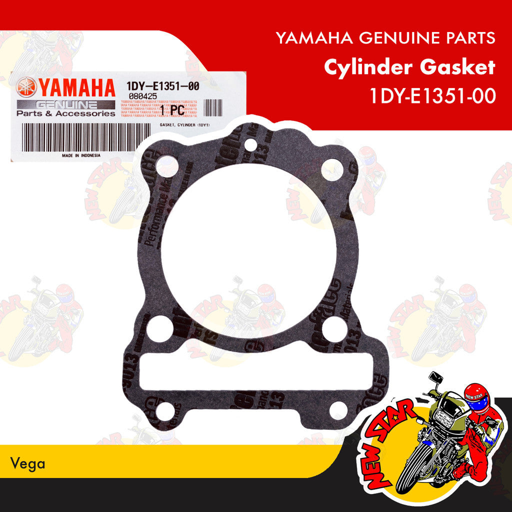 1DY-E1351-00 | Cylinder Gasket | Genuine Yamaha parts | Vega