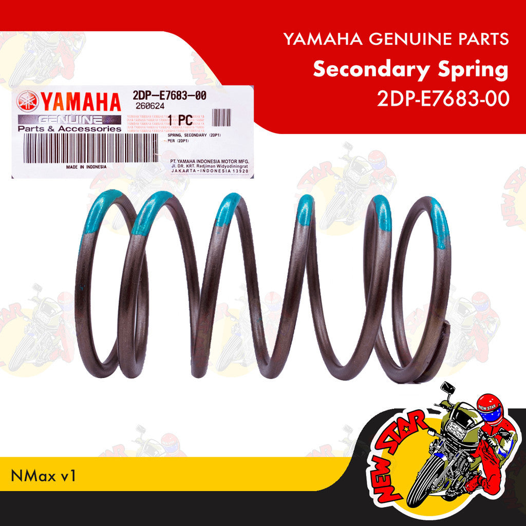 2DP-E7683-00 | Secondary Spring | Genuine Yamaha parts | NMax v1