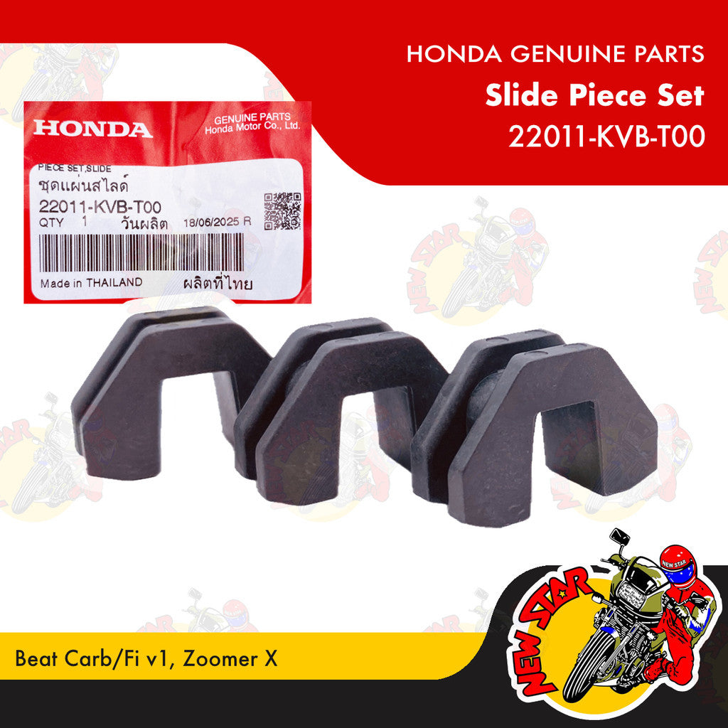 22011-KVB-T00 | Slide Piece Set | Genuine Honda parts | Beat Carb/Fi v1 Zoomer X