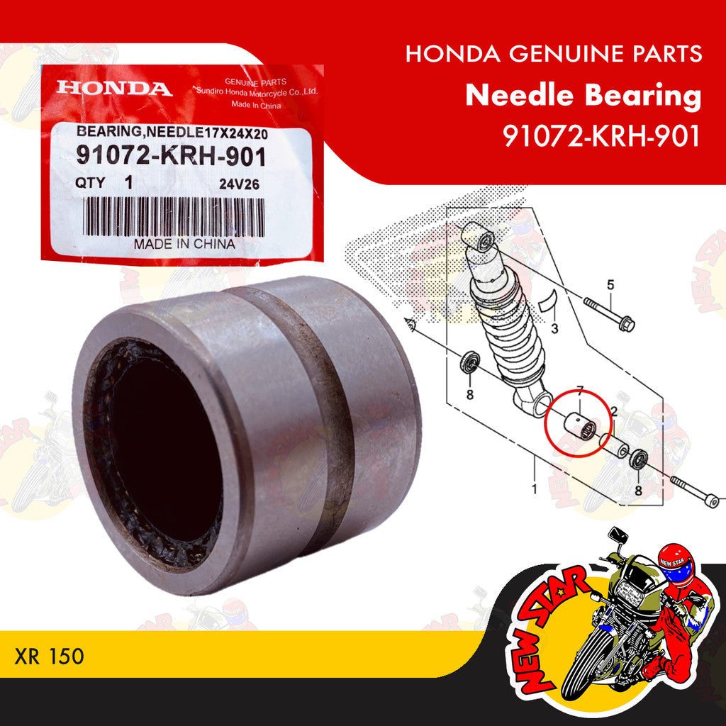 91072-KRH-901 | Needle Bearing | Genuine Honda parts | XR 150