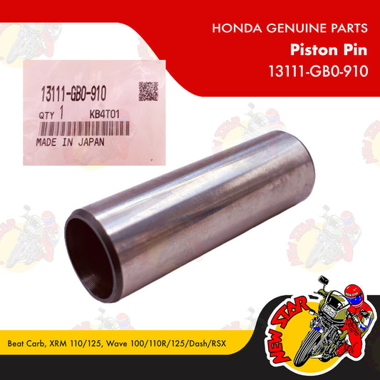 13111-GB0-910 | Piston Pin | Genuine Honda parts | Beat Carb XRM 110/125 Wave 100/110R/125/Dash/RSX