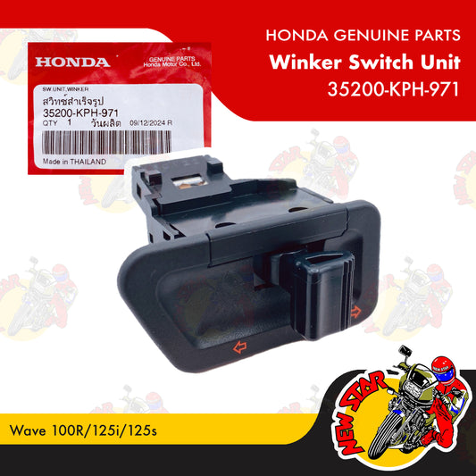 35200-KPH-971 | Winker Switch Unit | Genuine Honda parts | Wave 100R/125i/125s