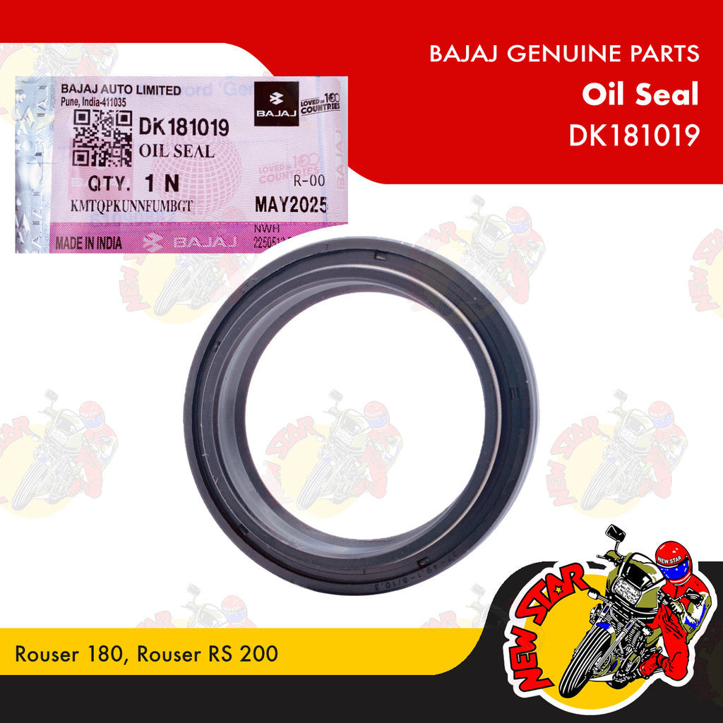 DK181019 | Oil Seal | Genuine Bajaj parts | Rouser 180 Rouser RS 200