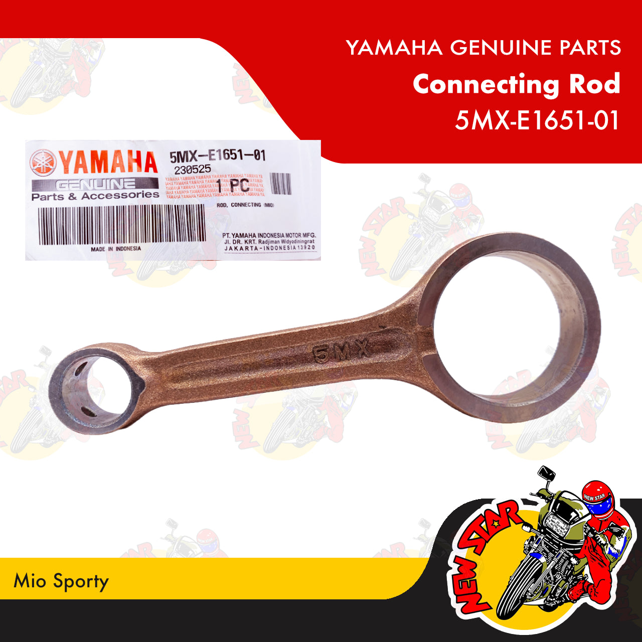 5MX-E1651-01 | Connecting Rod | Genuine Yamaha parts | Mio Sporty