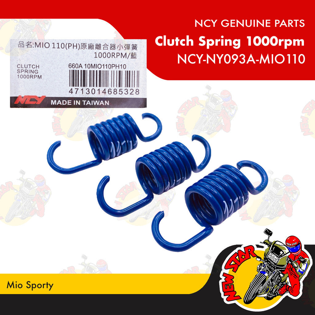 NCY-NY093A-MIO110 | Clutch Spring 1000rpm | Genuine NCY parts | Mio Sporty