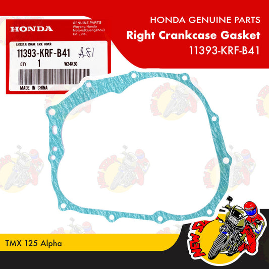 11393-KRF-B41 | Right Crankcase Gasket | Genuine Honda parts | TMX 125 Alpha