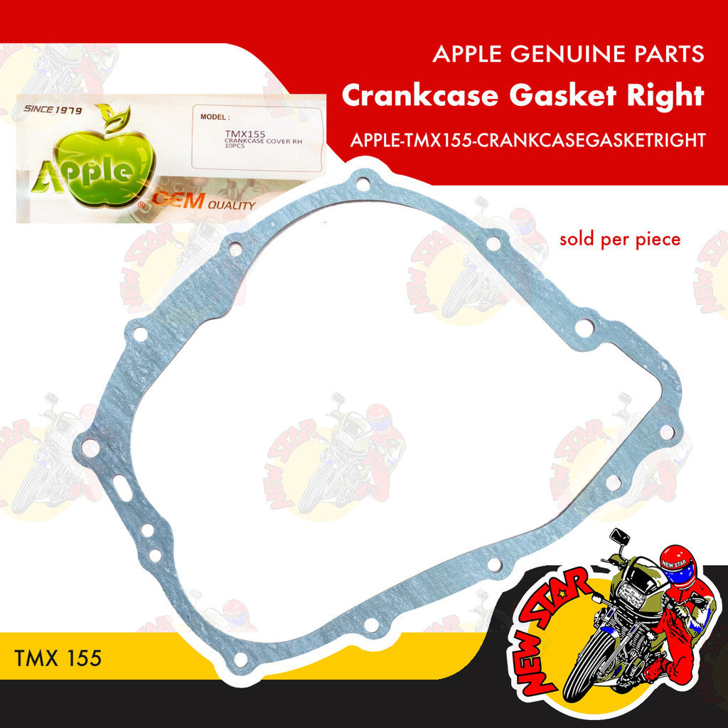 APPLE-TMX155-CRANKCASEGASKETRIGHT | Crankcase Gasket Right | Genuine Apple parts | TMX 155
