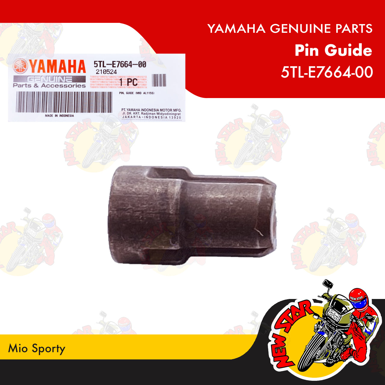 5TL-E7664-00 | Pin Guide | Genuine Yamaha parts | Mio Sporty