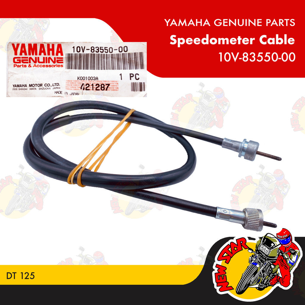 10V-83550-00 | Speedometer Cable | Genuine Yamaha parts | DT 125