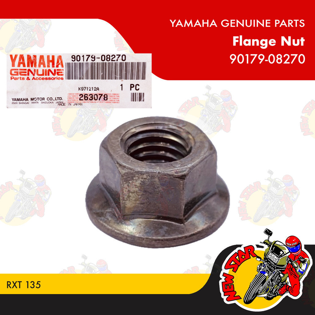 90179-08270 | Flange Nut | Genuine Yamaha parts | RXT 135
