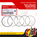 13011-K1Z-305 | Piston Ring Set Standard | Genuine Honda parts | Click 160i PCX 160 ADV 160