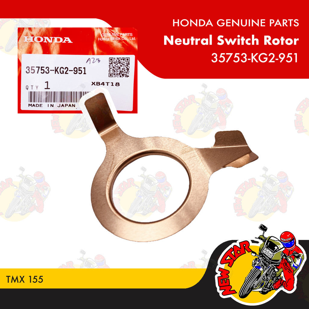 35753-KG2-951 | Neutral Switch Rotor | Genuine Honda parts | TMX 155