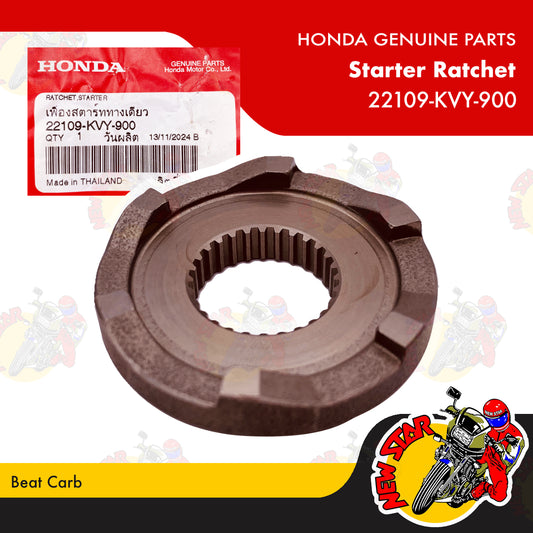 22109-KVY-900 | Starter Ratchet | Genuine Honda parts | Beat Carb