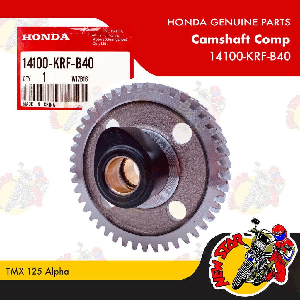14100-KRF-B40 | Camshaft Comp | Genuine Honda parts | TMX 125 Alpha