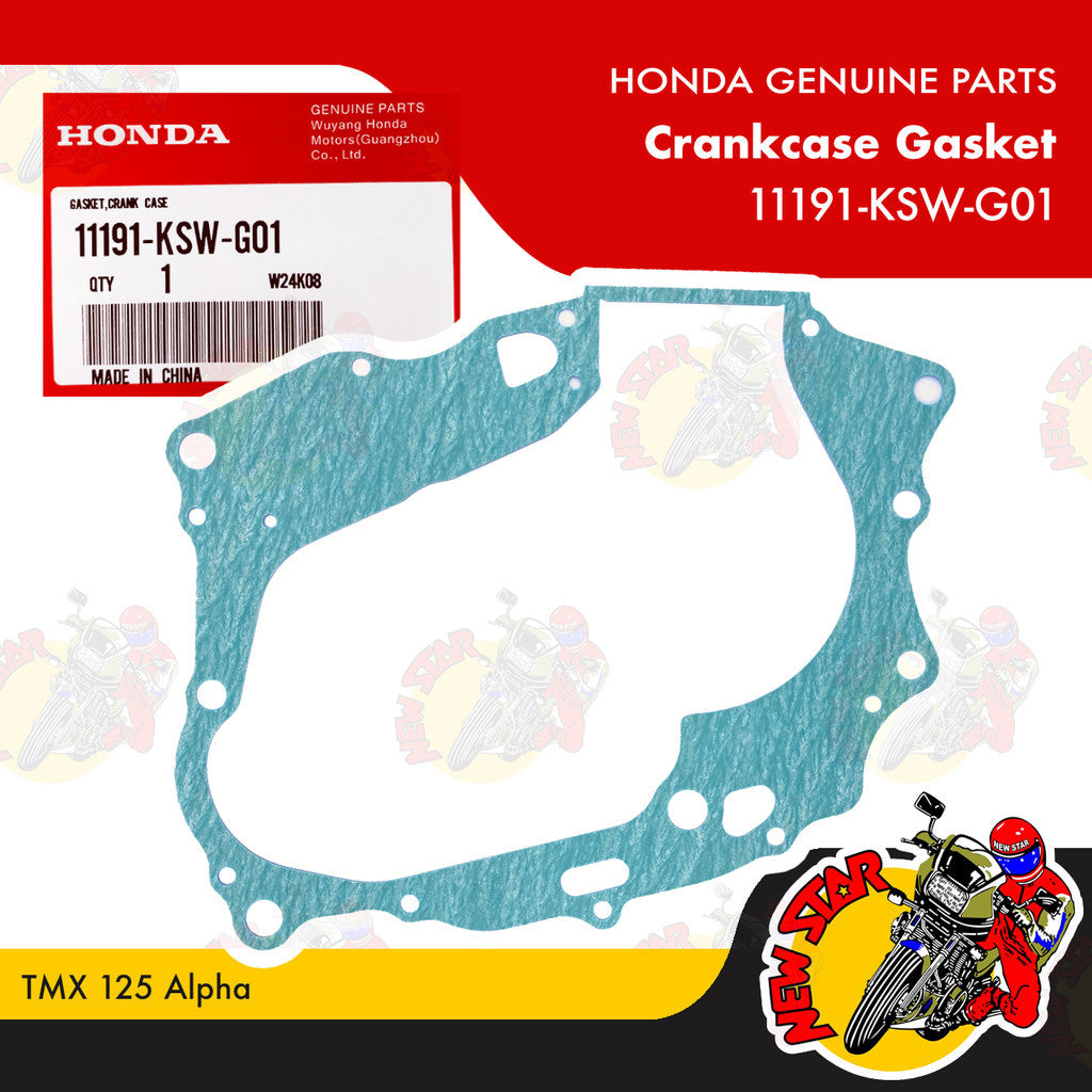 11191-KSW-G01 | Crankcase Gasket | Genuine Honda parts | TMX 125 Alpha