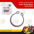 94510-20000 | Outer Circlip 20mm | Genuine Honda parts | Beat Carb/Fi TMX 155