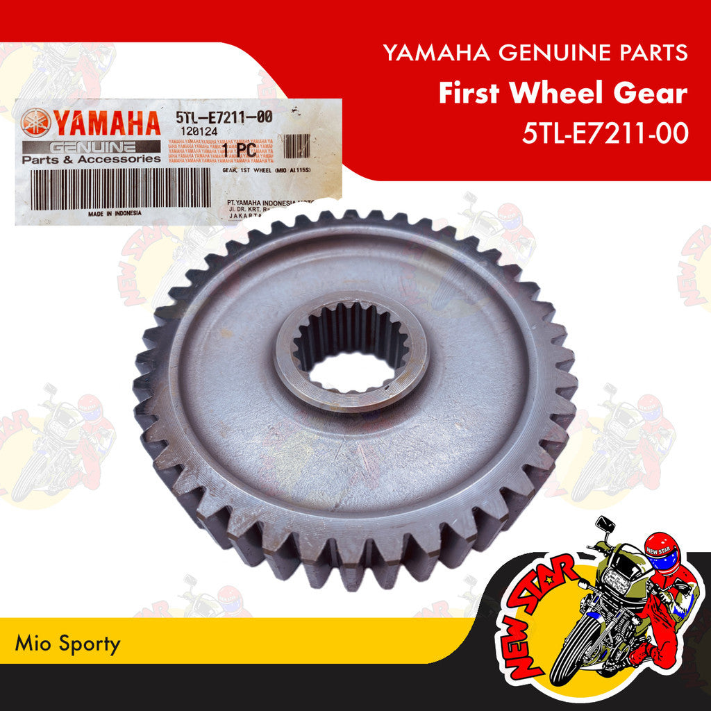 5TL-E7211-00 | First Wheel Gear | Genuine Yamaha parts | Mio Sporty