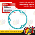 15459-K70-630 | Oil Filter Cap Gasket | Genuine Honda parts | TMX 125 Alpha/155 Supremo XR 200