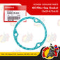 15459-K70-630 | Oil Filter Cap Gasket | Genuine Honda parts | TMX 125 Alpha/155 Supremo XR 200