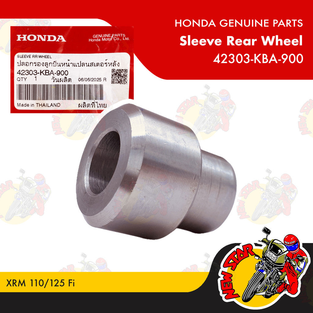 42303-KBA-900 | Sleeve Rear Wheel | Genuine Honda parts | XRM 110/125 Fi