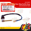 GQ-35350-KJ9-405 | Rear Stop Switch Assy | Genuine GQ parts | TMX 155
